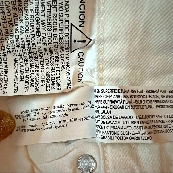 Zara Silver Washed Pants - Picture 4 of 7